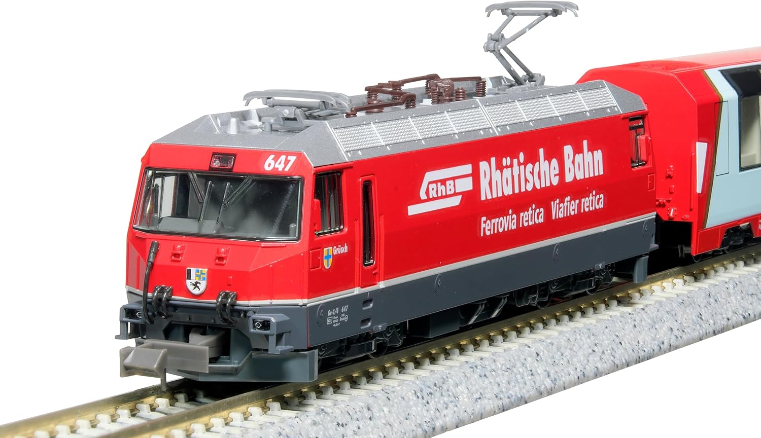 N Gauge No. : 10-2026 KATO Alps Glacier Express Basic Set (3 Cars), Railway Model Kato