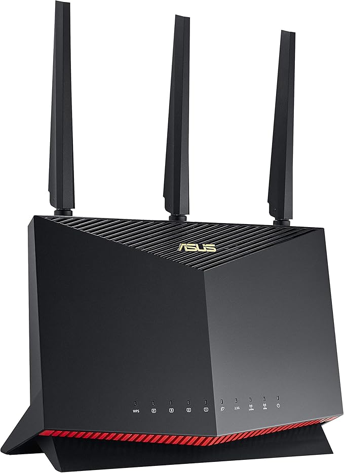 ASUS RTAX86U AX5700 Dual Band WiFi 6 Gaming Router, PS5 Compatible
