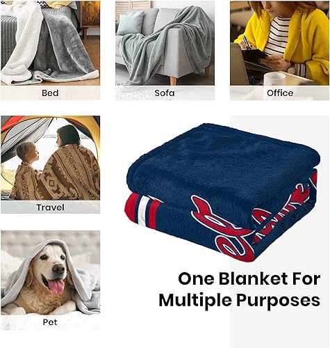 Miniatura 4 de ANTKING Manta de Los Ángeles personalizada con cualquier nombre y cualquier número, regalos para hombres, mujeres y bebés