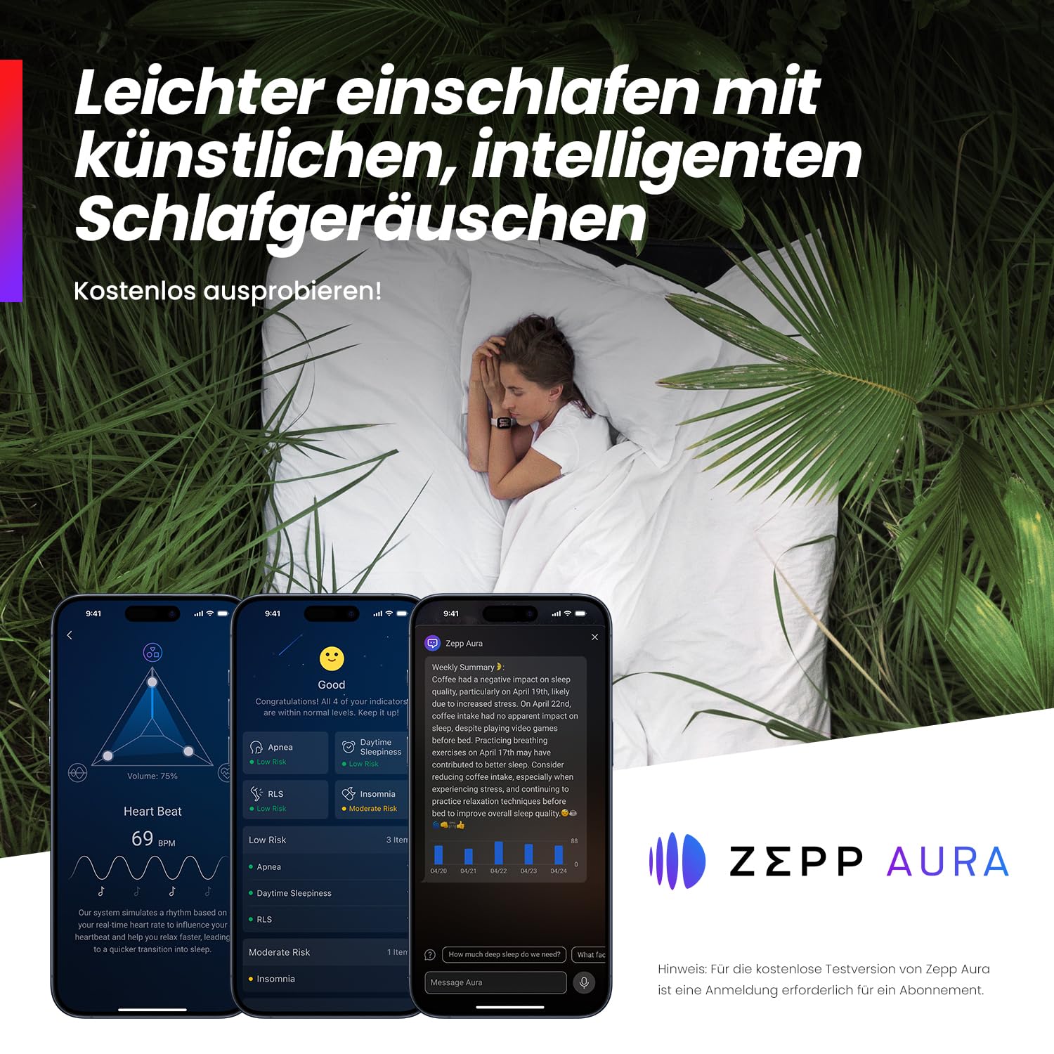 Amazfit Active Smartwatch mit AI-Fitness-Trainer, Dual-Band GPS, Routennavigation, Bluetooth-Anruf, Musikspeicher, 14-Tage-Akku, 1,75" AMOLED-Display & Alexa-fähig, Zepp Coach, Midnight Black