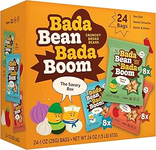 Enlightened Bada Bean Bada Boom Plant-Based Protein, Gluten Free, Vegan, Non-GMO, Soy Free, Kosher, Roasted Broad Fava Bea...
