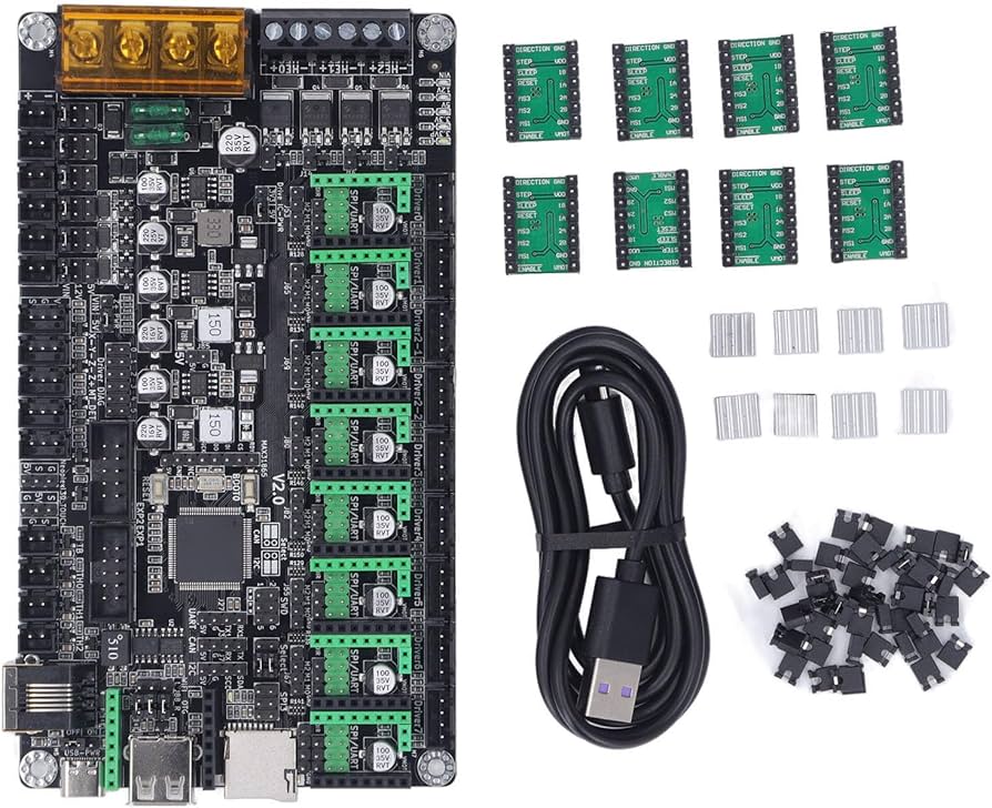 Amazon.co.jp: 3Dプリンターコントロールボード DC12‑24V 入力 32 Amazon.co.jp: 3Dプリンターコントロールボード DC12‑24V 入力 32