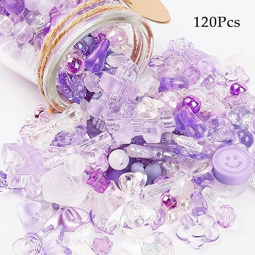 Miniatura 8 de Cuentas azules surtidas para hacer joyas tamaños de formas mixtas cuentas de piedra natural acrílicas cuentas de cristal perlas de cristal cuentas