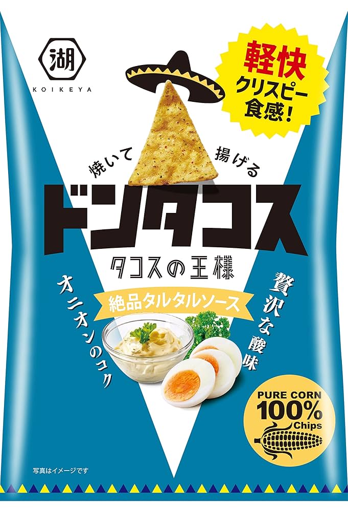 ★ドンタコス★ 日本生まれのトルティアチップス ドンタコス｜株式会社湖池屋