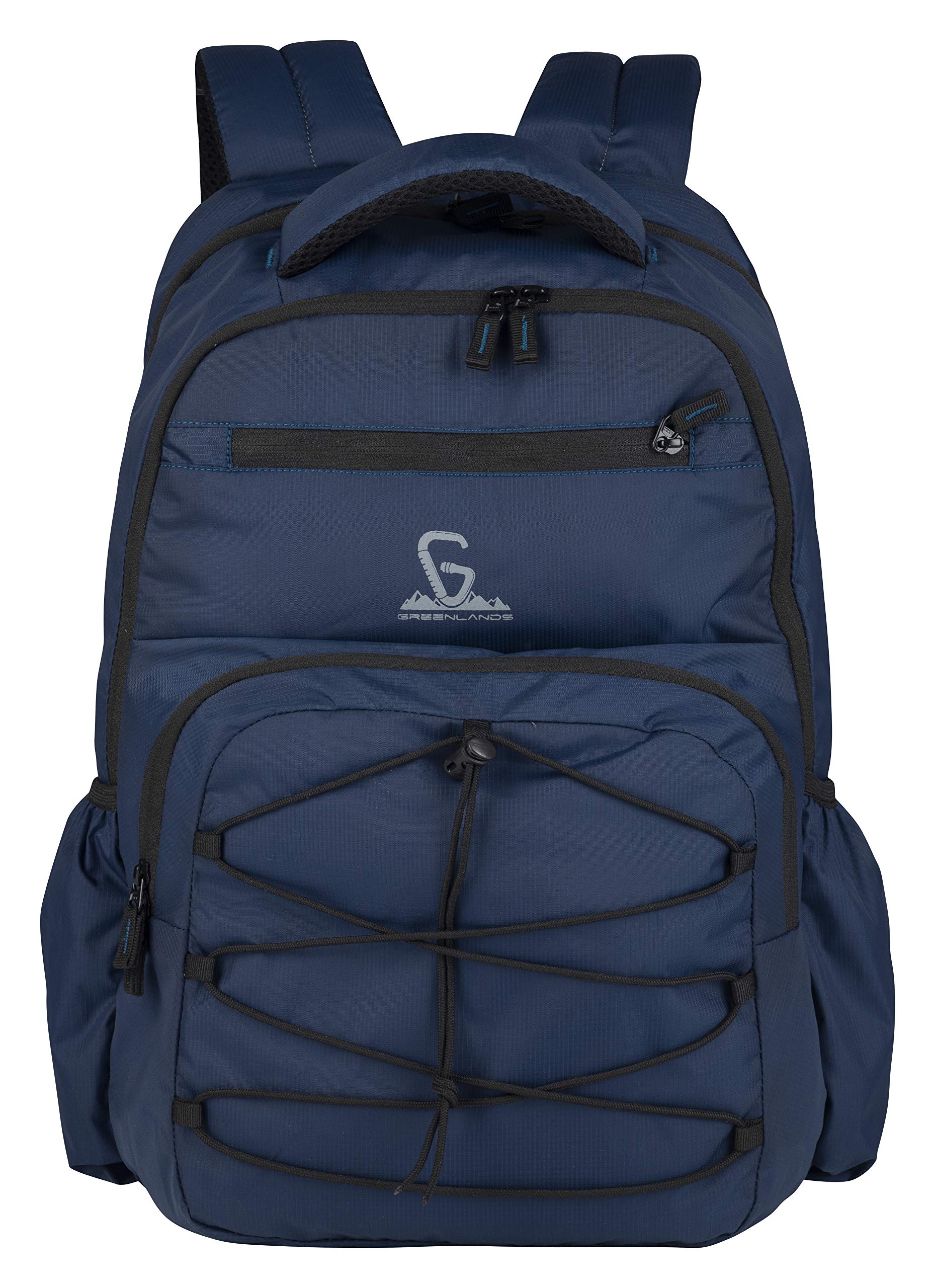 GREENLANDS 37L Backpack With Compression Straps & Triple Layer Cushioning Casual/School Bag/College Bag/Laptop Bag/Office Bag (Navy Blue) (B08ML8ZPL1) Amazon Price History, Amazon Price Tracker