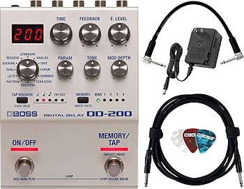 ギター BOSS/ DD-200 Amazon.com: Boss DD-200 Digital Delay & RV-200 Reverb Multi-FX