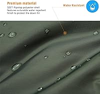 Vista 6 de Akmax.cn - Saco de dormir militar con plumón para clima frío