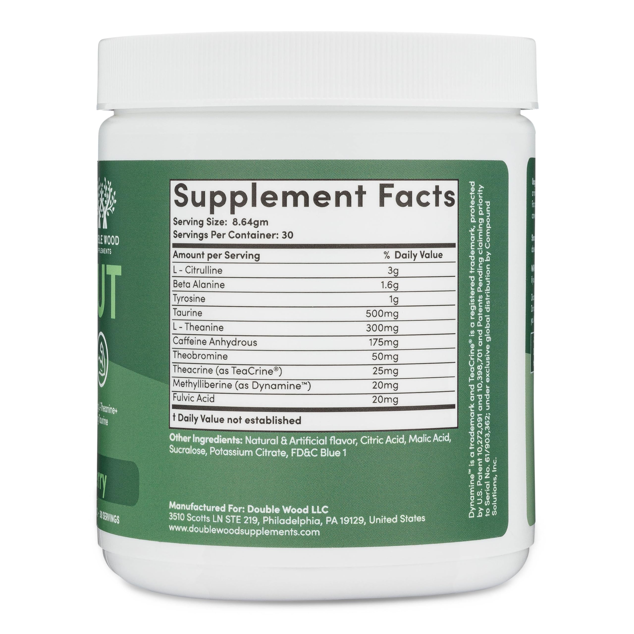 Pre-Workout Powder, 175mg Caffeine, Smooth Energy, No Crash, 30 Servings — Amazon image 3