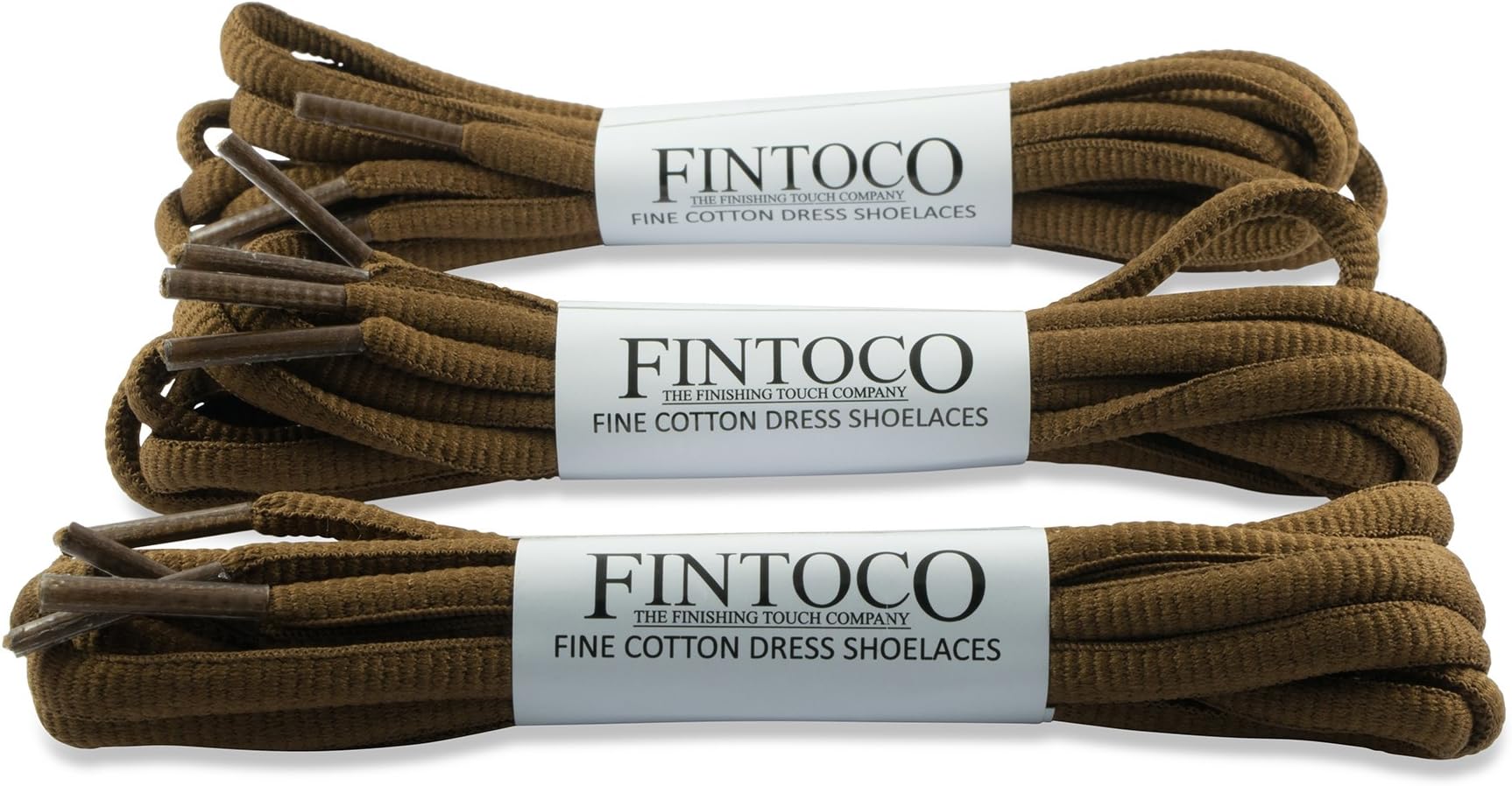 3 Pairs of Oval Running Shoelaces for Sneakers