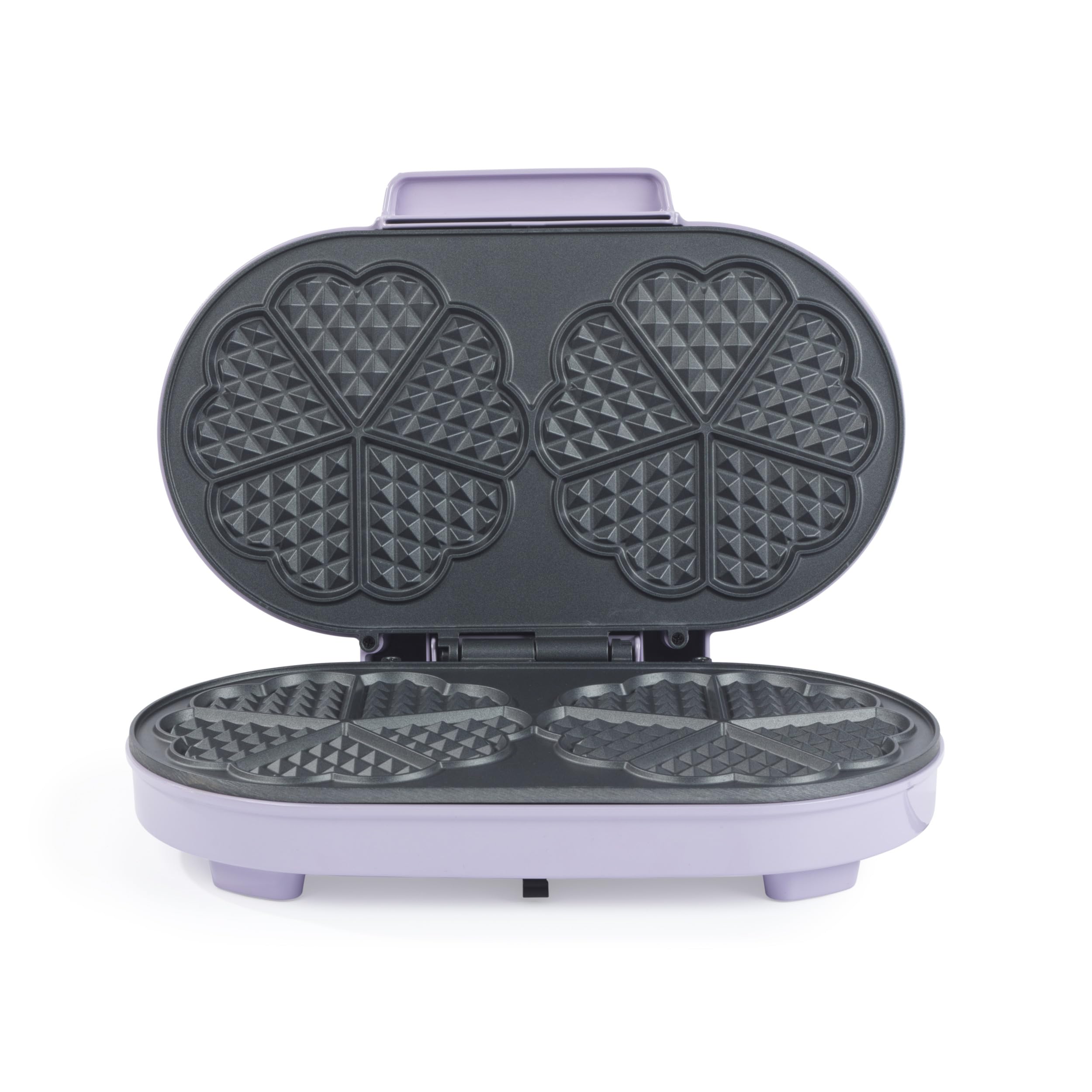 Giles & Posner Sorbet Gloss Piastra per waffle doppio cuore, 34 cm, 1400 W