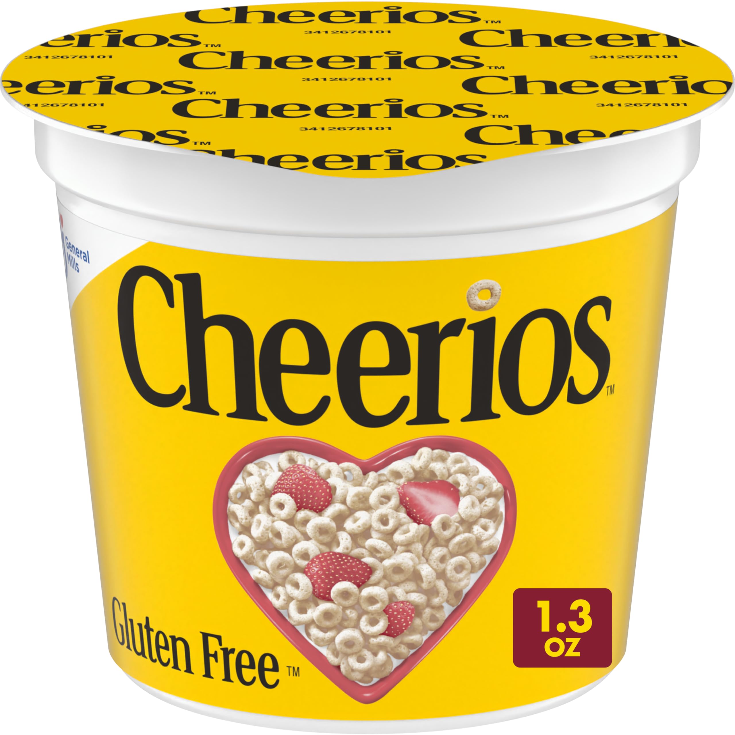 Breakfast Cereal Cup, Gluten Free, Single Serve Cereal, 1.3 oz