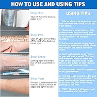 Vista 7 de 25 cubiertas de ducha impermeables para catéter de diálisis (7.8 x 7.8 pulgadas), cubierta adhesiva de ducha de línea PICC, cubierta elástica