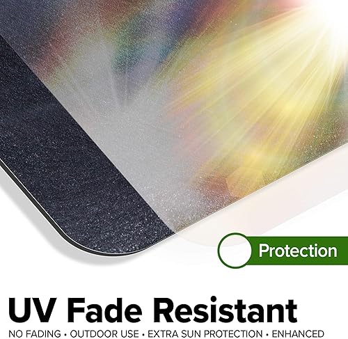 Miniatura 206 de My Sign Center - Letrero personalizado, 11 colores de fuente, 13 estilos de fuente, 4 opciones de agujero, 22 tamaños, 8 x 32 pulgadas, sin óxido,