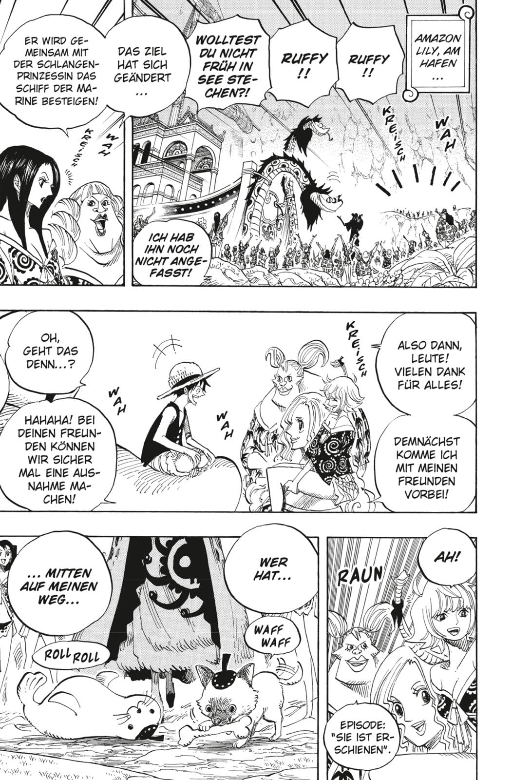 One Piece Sammelschuber 6: Marine Ford (Bände 54-61) Piraten Abenteuer
