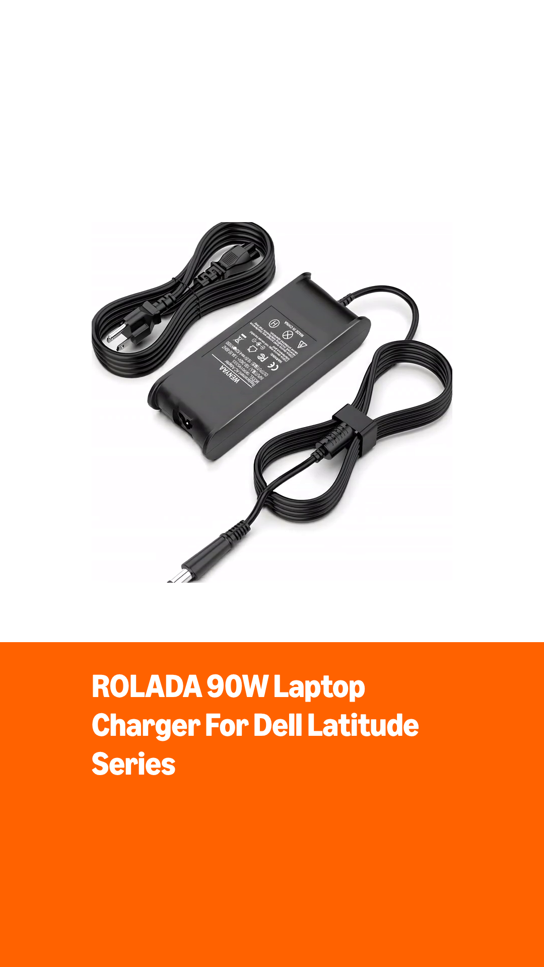 Caricabatterie 90W Per Dell Latitude E Inspiron – Uscita 19.5V 4.62A, Connettore 7.4×5.0mm, Sicuro E Affidabile