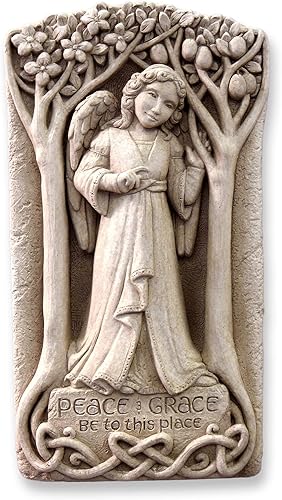 Carruth Studio Peace and Grace - Figura decorativa para pared diseño artesanal