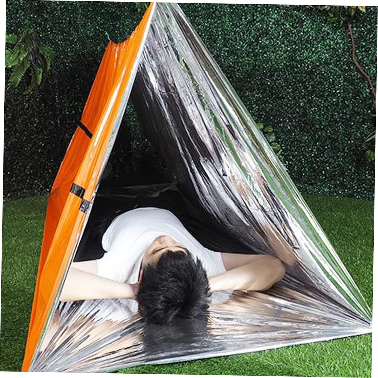Thermal Sleeping Sack Emergency Survival Sleeping Bag Camping Blanket Outdoor Tent Raincoat for Outdoor Activities