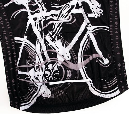 Vista 49 de Hotlion Verano Ciclismo Jersey Hombres Mountain Bike Jersey Secado rápido Bicicleta Camisa Manga Corta Ciclismo Ropa