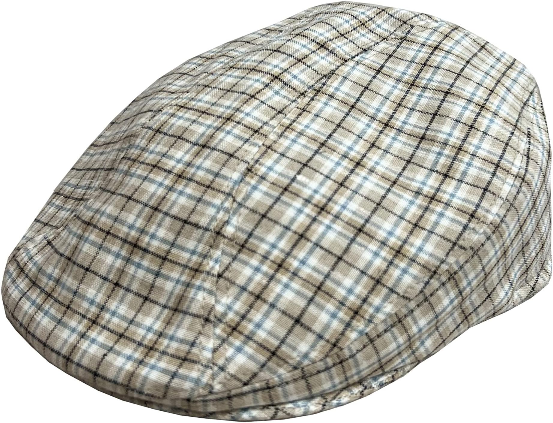 Emstate Summer European Linen Ivy Driving Gatsby Cabbie Newsboy Flat Cap Made in USA