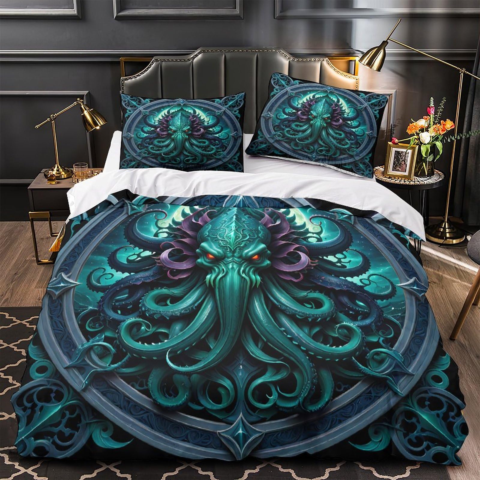 Parure de lit hypoallergénique 140x200 pour fille et ado