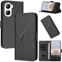 Cover Compatible with ZTE Libero 5G IV A302,Compatible with ZTE Libero 5G IV A302 Magnetic Closure [PU Leather + Shell] Card Slot Flip Stand Lanyard Black