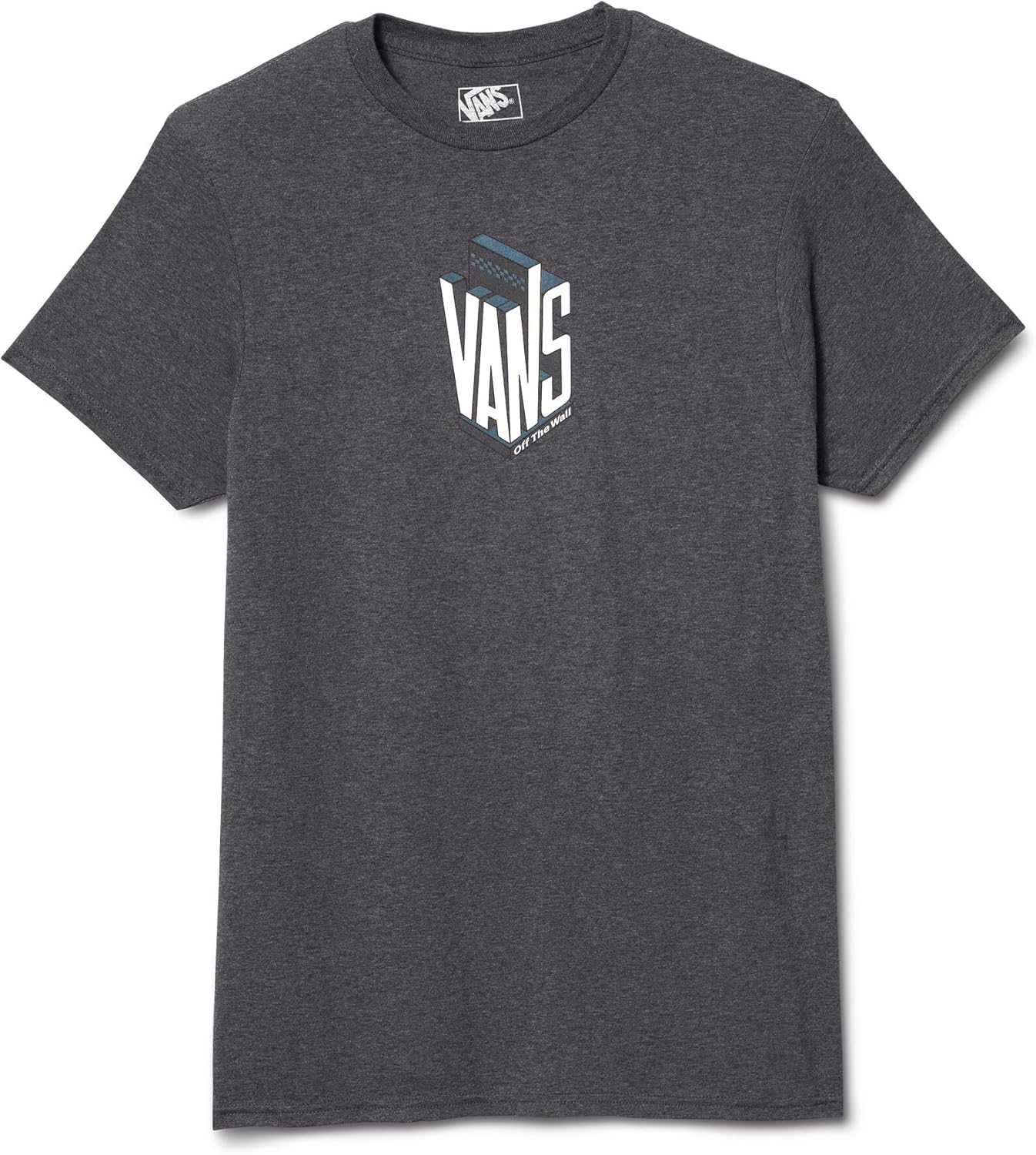 Vans Unisex-Adult On The Block Short-Sleeve T-Shirt | Graphic Tee, Regular Fit, Soft 100% Cotton Fabric, Durable Construction - Image 3