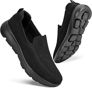 Uomo Casual Sneaker Slip-on da Camminata Leggere Scarpe Senza Lacci Comode Scarpe Traspirante Sportive Fitness Palestra Scarpe