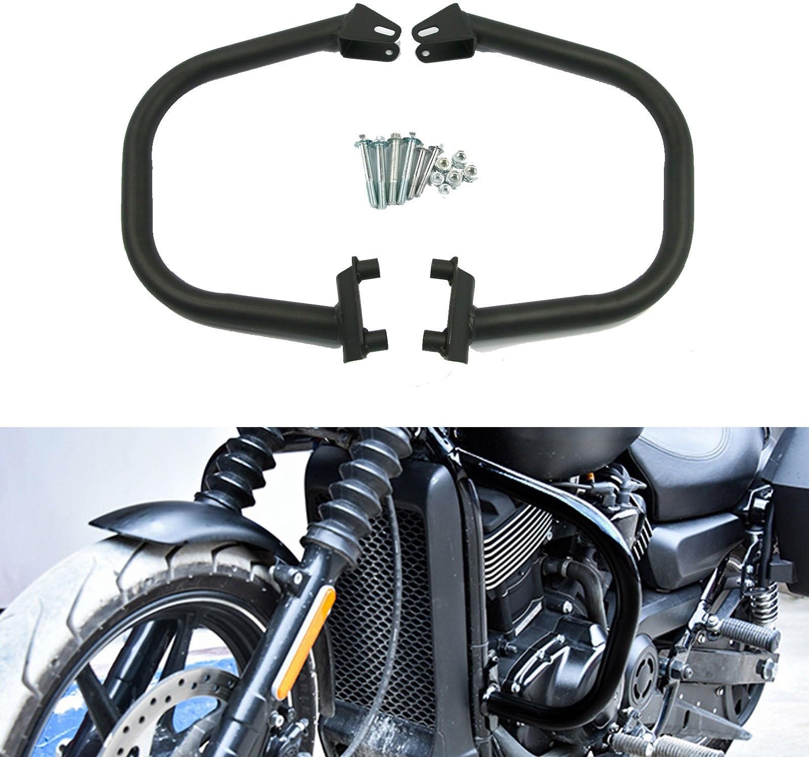 Engine Guards Crash Bars Frame Protection For Harley Street 500 750 XG750 XG500 2015 2016 2017 2018 2019 Street Rod 2017-2019