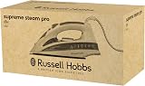 Russell Hobbs Steam Iron [2600W,210g extra steam boost, 70 g/min steam] Steam Glide Pro (300ml water tank, ceramic soleplate, self-cleaning & spray water function, anti-limescale, drip stop) 20562 - 8