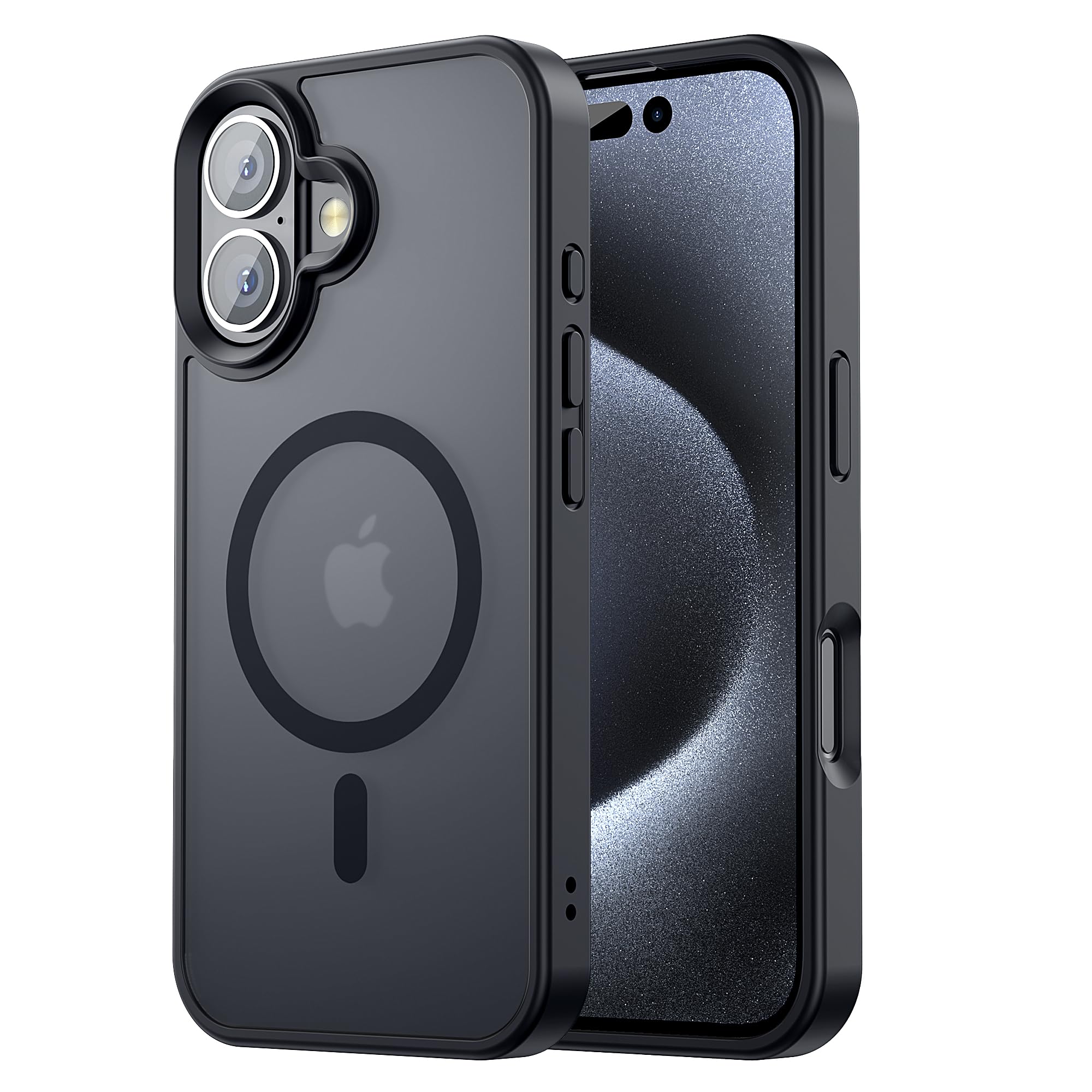 【米軍規格・MagSafe対応】Gtsoho iPhone 16 用 ケース 半…