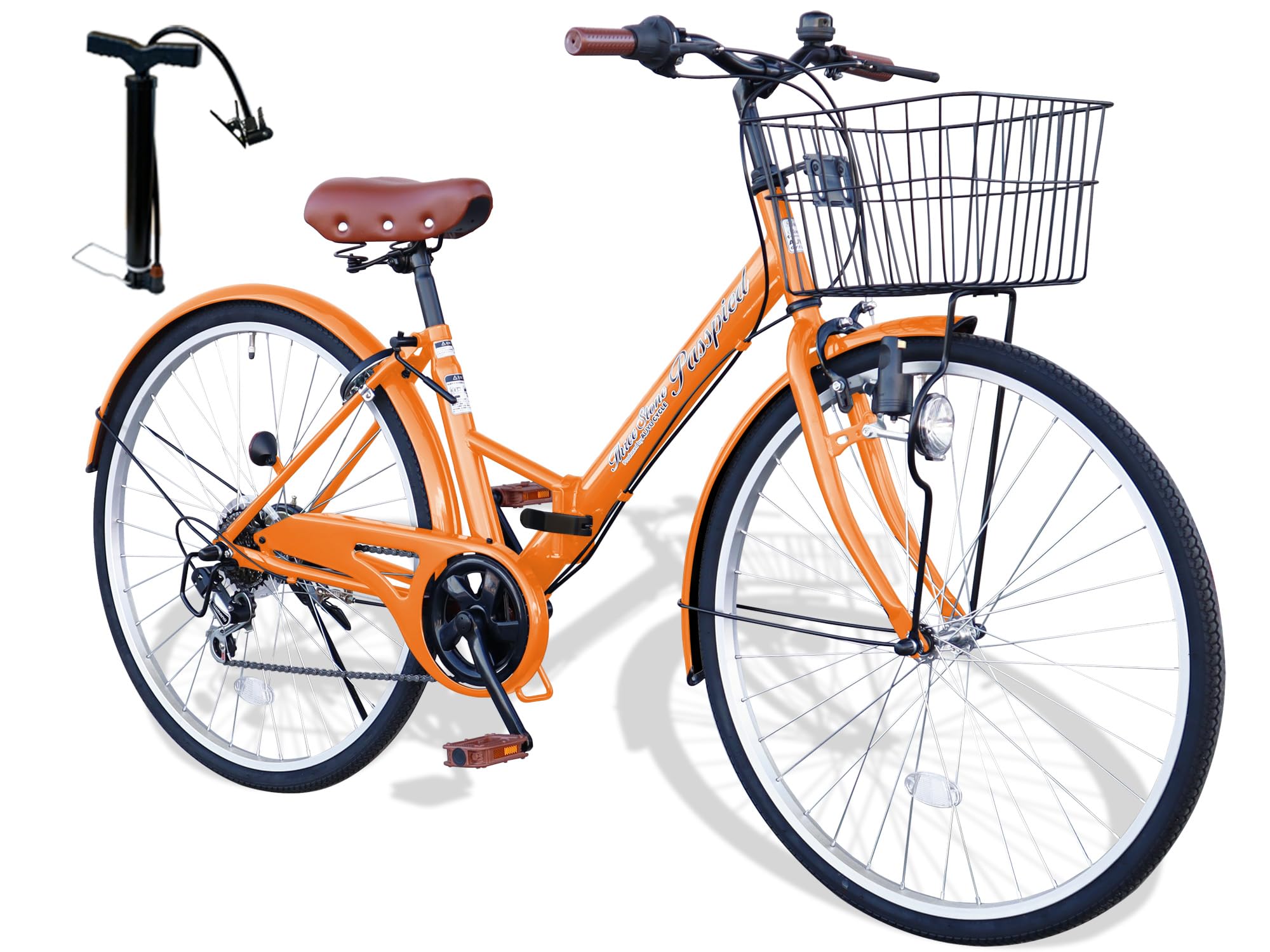 J330★使用感有り★軽快自転車★woodstock★LEDダイナモ★26インチ J330☆使用感有り☆軽快自転車☆woodstock☆LEDダイナモ☆26インチ