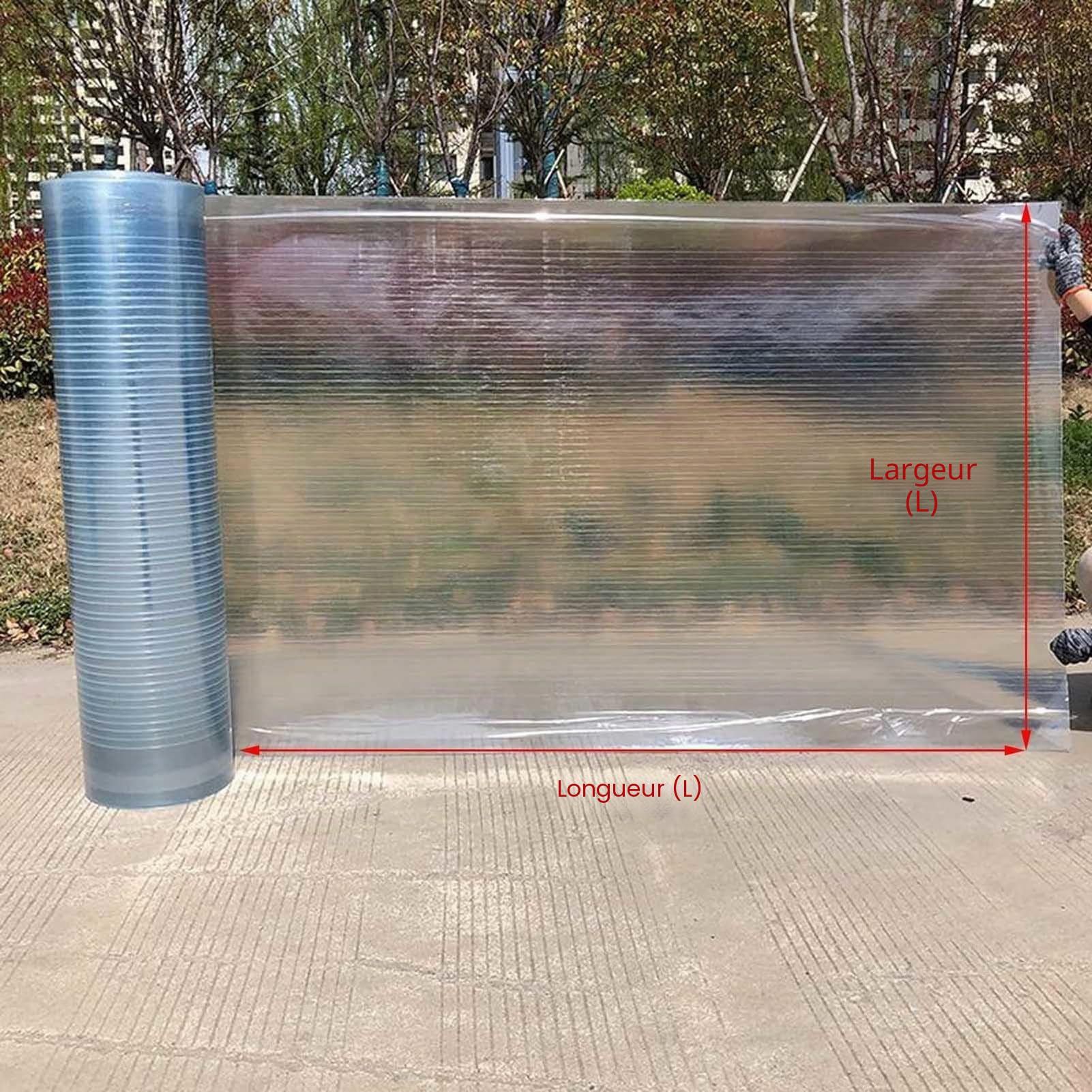 Plaques de toit en polycarbonate, plaques de serre, résistantes aux intempéries, plaque en plastique pour bricolage, serre, plaques de polycarbonate résistantes à la pluie