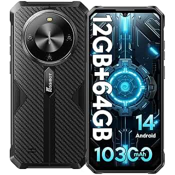 FOSSiBOT F105 アンドロイド14 4+8+64GB Amazon.com: FOSSIBOT F105 Rugged Smartphone Unlocked