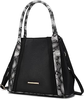 Tote Bag for Women Snake Embossed Vegan Leather Handbag, Lady Fashion Designer Crossover Hobo Purse