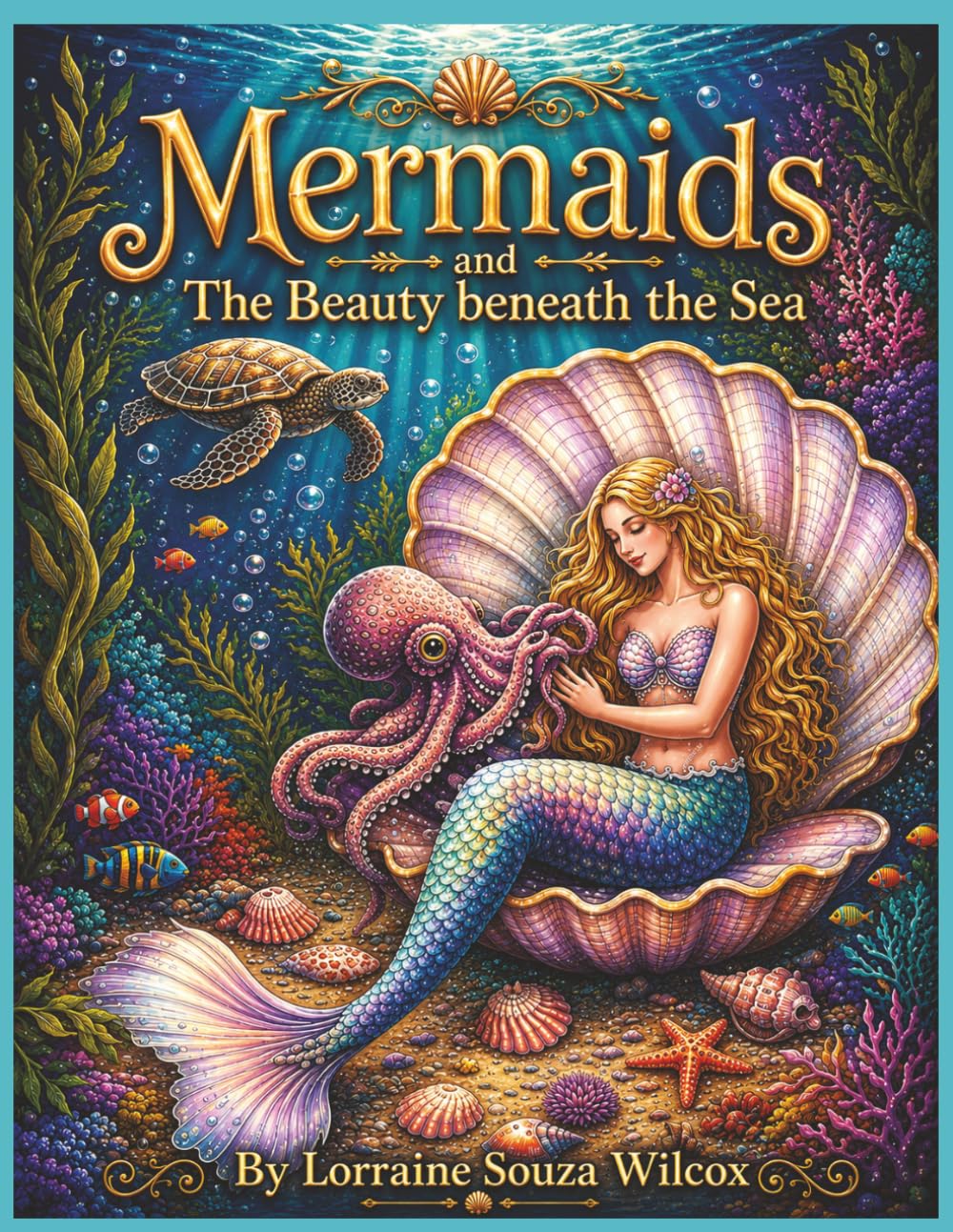 Mermaids and The Beauty Beneath The Sea Coloring Book