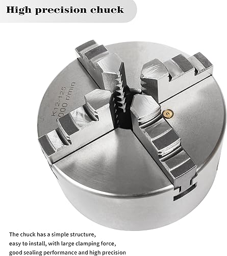 Miniatura 5 de RATTMMOTOR Portabrocas de espuma K12-4.921in con llave de portabrocas para máquina de grabado CNC Roter