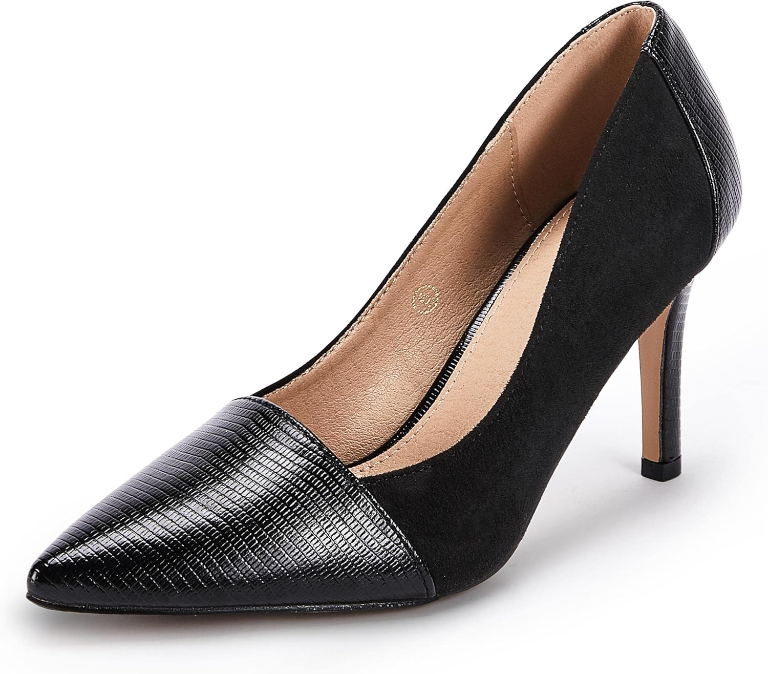 PiePieBuy Womens High Heels Pumps Pointed Toe Slip On Stiletto Classic Dress Party Office Shoes