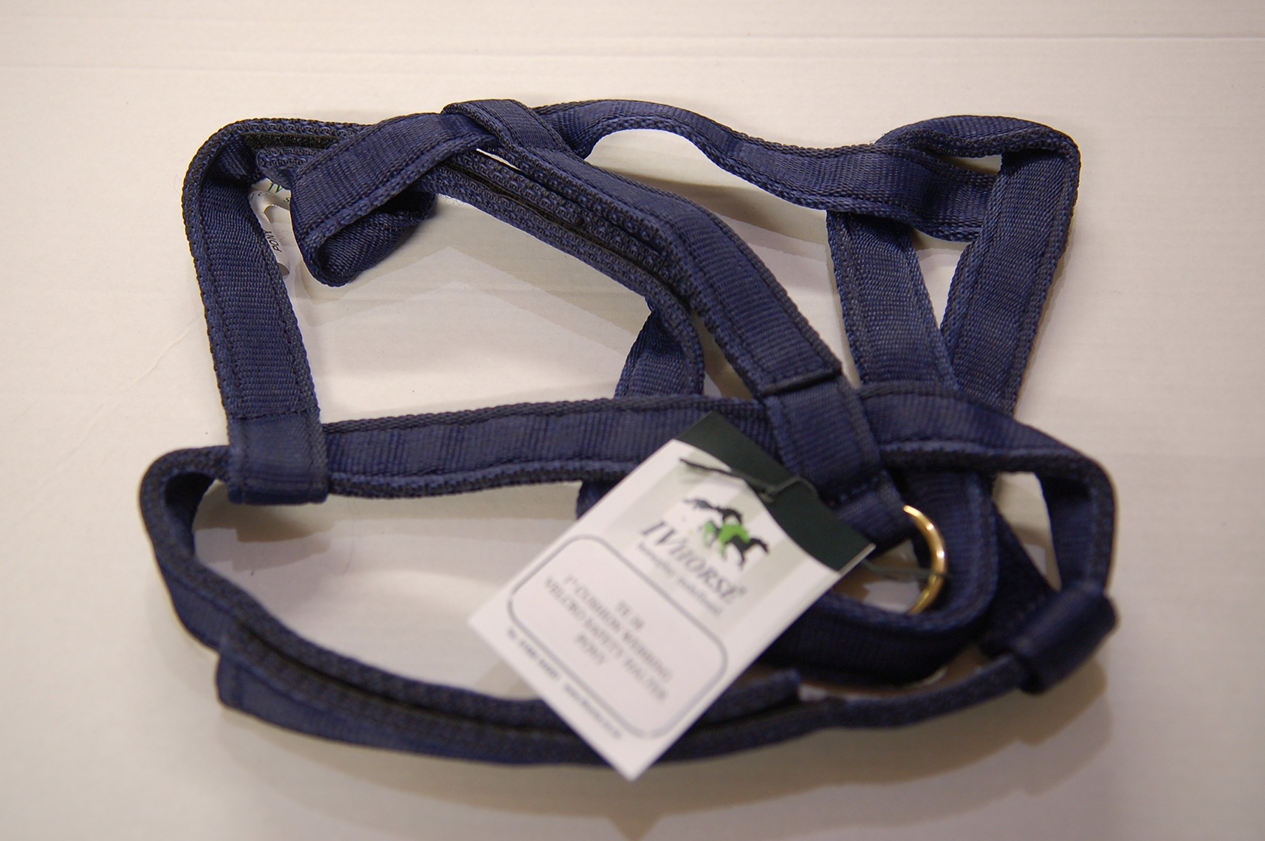 IV Horse Pony Safety Turnout Headcollar (Navy) โ image 1