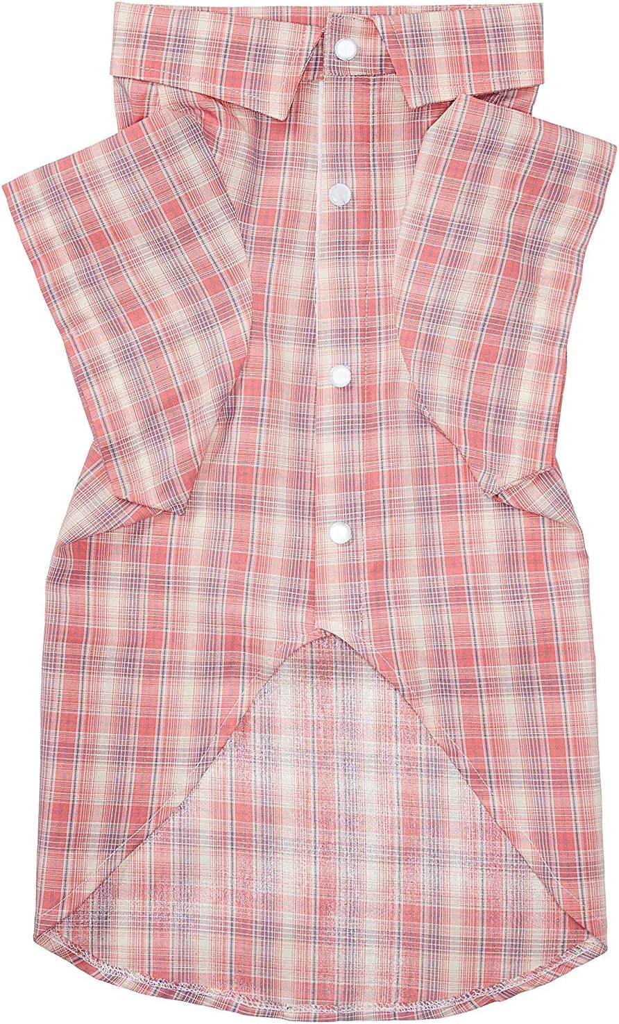 Petriot IndiaPetriot India Pink Tartan Shirt, Medium, 200 Gram