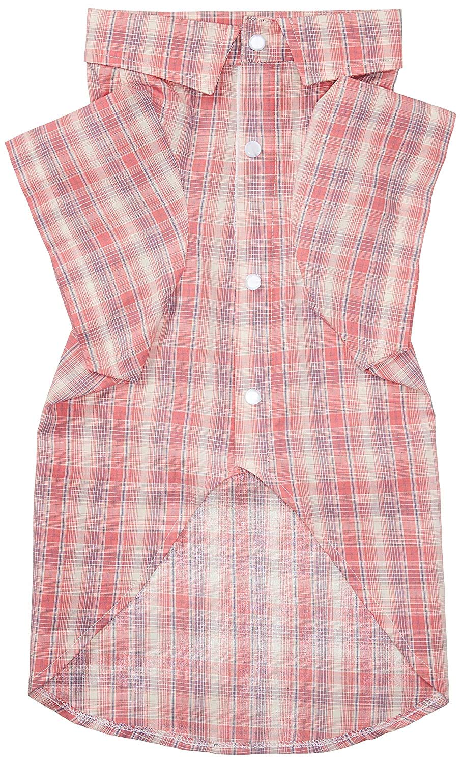 Petriot IndiaPetriot India Pink Tartan Shirt, Medium, 200 Gram