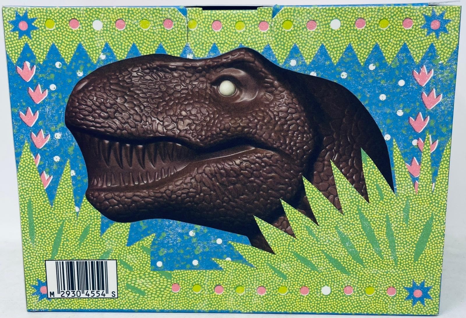M&S Easter Chocosaurus Rex - Decorated Hollow Milk Chocolate Shape Figure 135g - in Premier Life Store Packaging