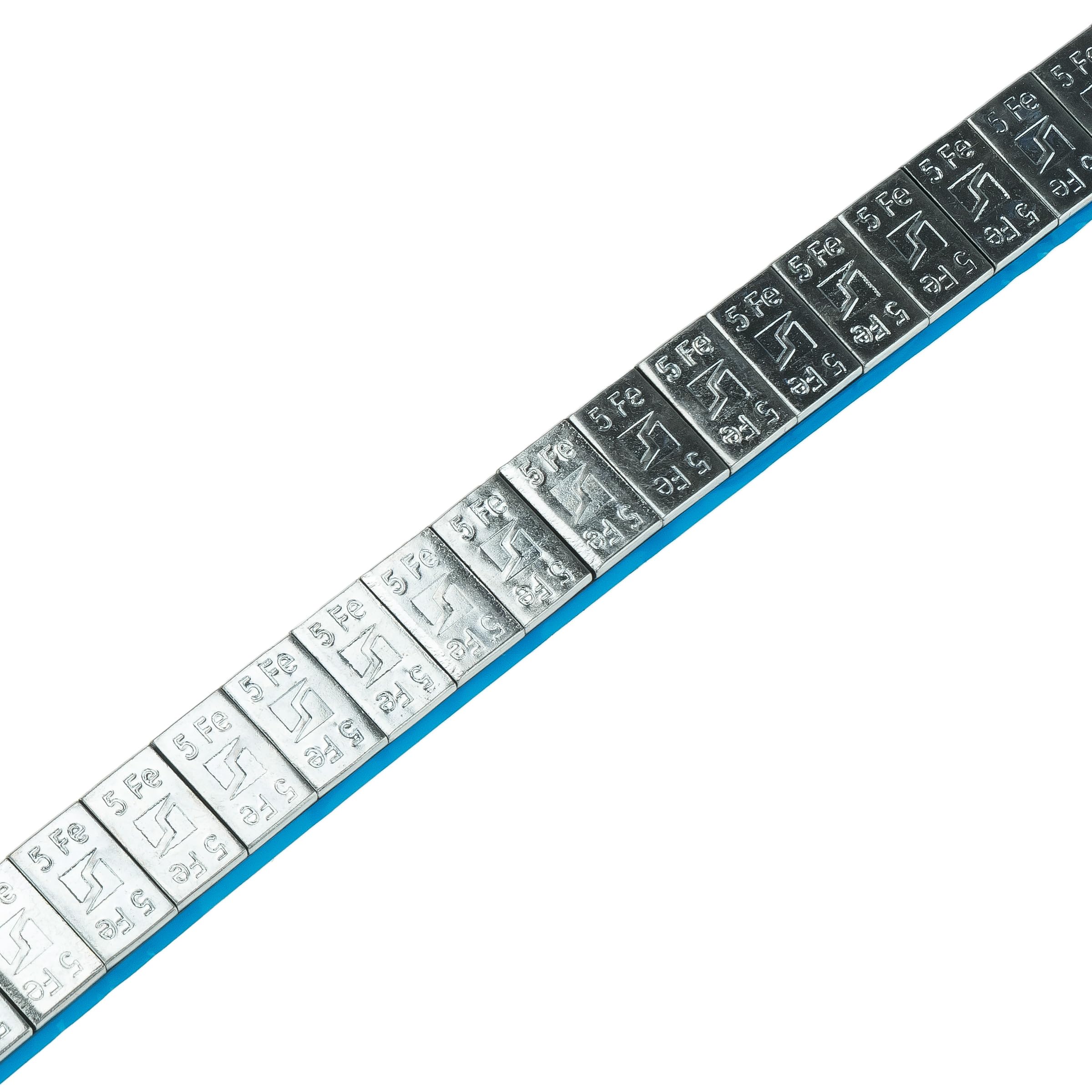 Stix Ciężarki do wyważania na rolce 6 kg obciążniki samoprzylepne krawędź odrywająca 1200 x 5 g ocynkowane rolka kleju