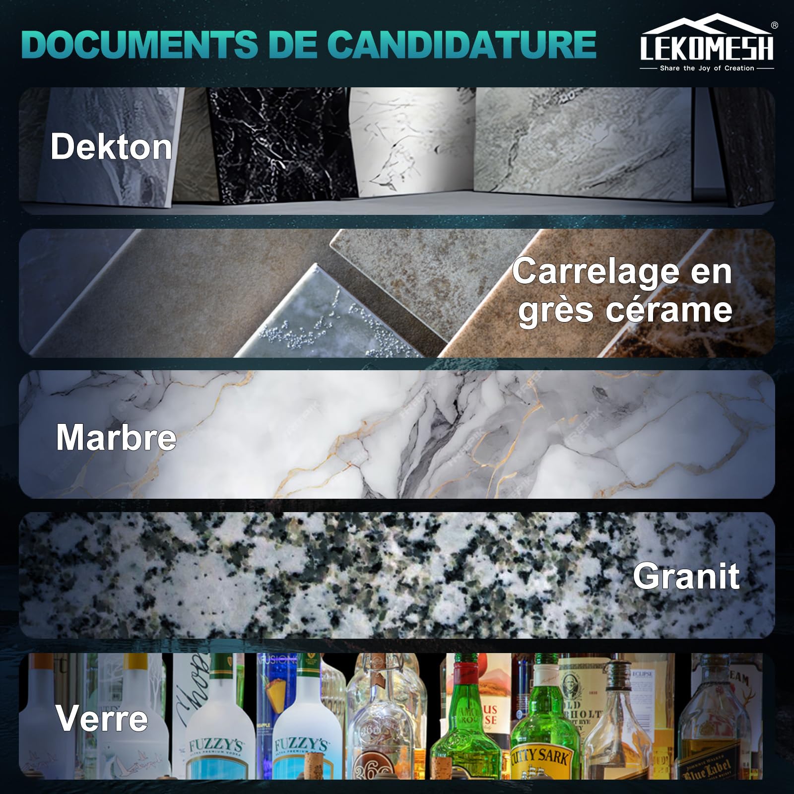 Disque diamant carrelage 180mm coupe verre diamant - lames diamantées pour granit, marbre, pierre, dalles roche et carrelage. Disque carrelage haute performance