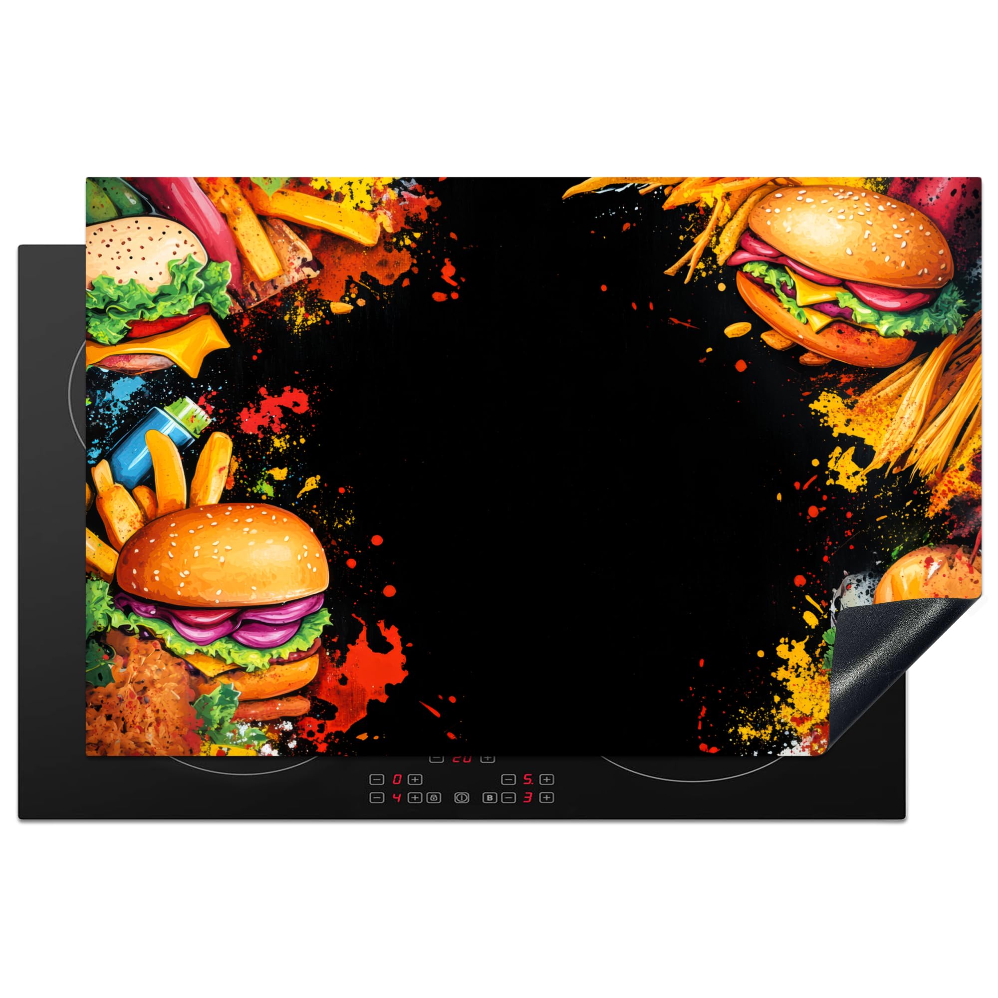KitchenYeah© Induction Hob Protector Mat Stove Cap Top Cover Kitchen Cooker