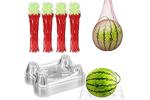 100 pcs Thickened Plastic Melon Cradle Set for Trellis,Melon Support Stand Melon Hammocks Hanging Bags