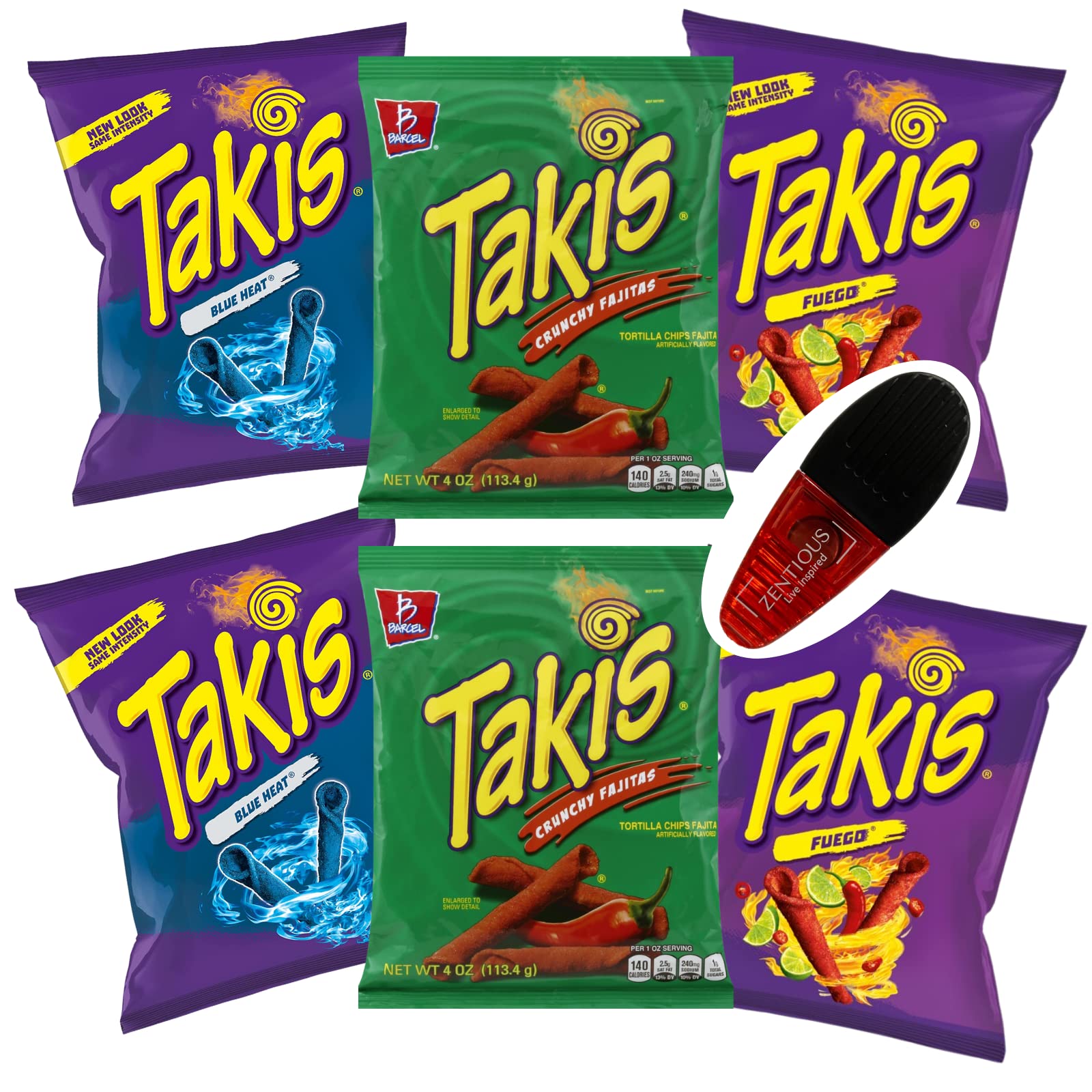 Buy Takis Variety Pack Takis Blue Heat, Takis Crunchy Fajitas, Takis