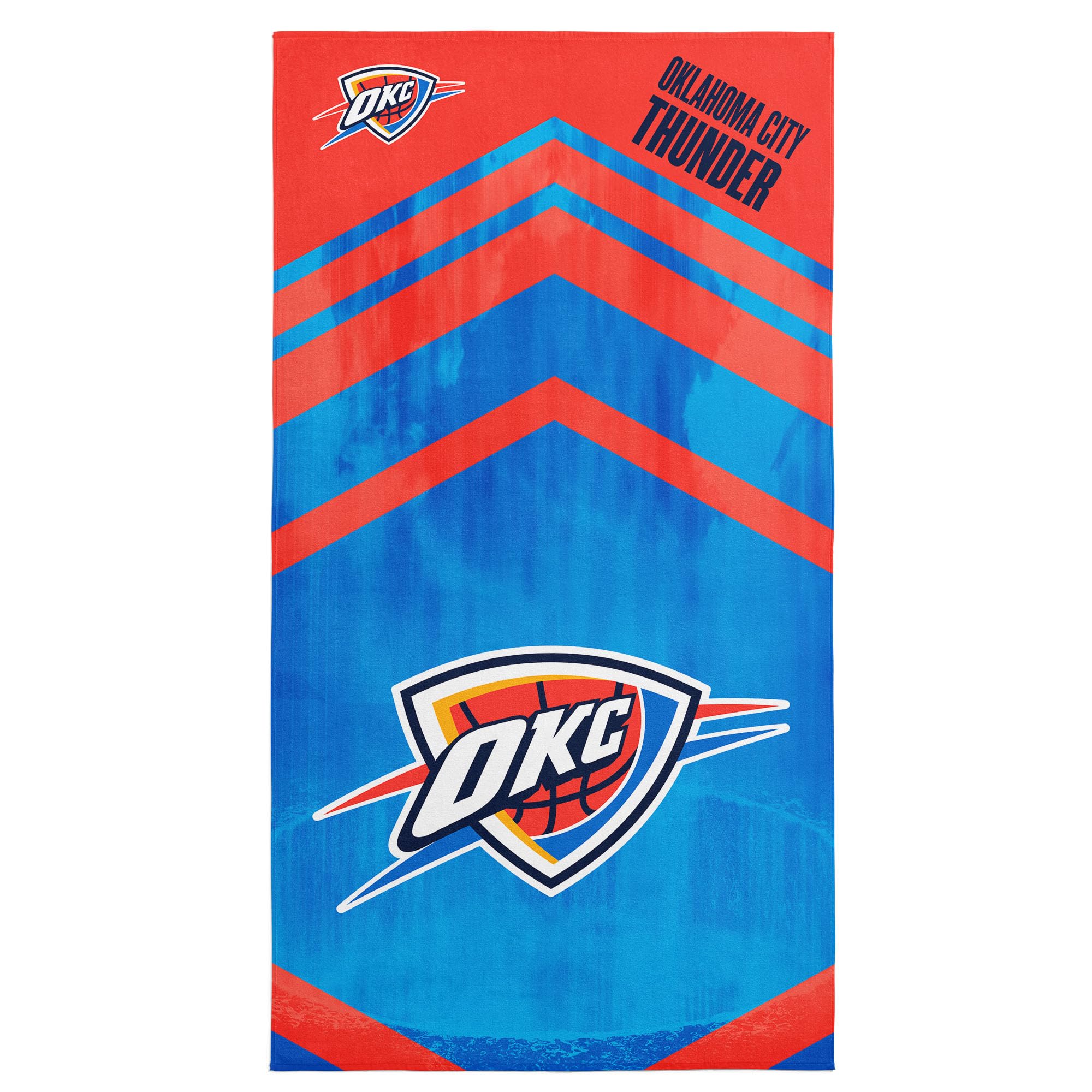 Northwest Oklahoma City Thunder NBA Microfiber Beach Towel, Quick-Dry, Soft & Absorbent Lightweight Travel Essentials for Pool or Bath, 30x60 inches