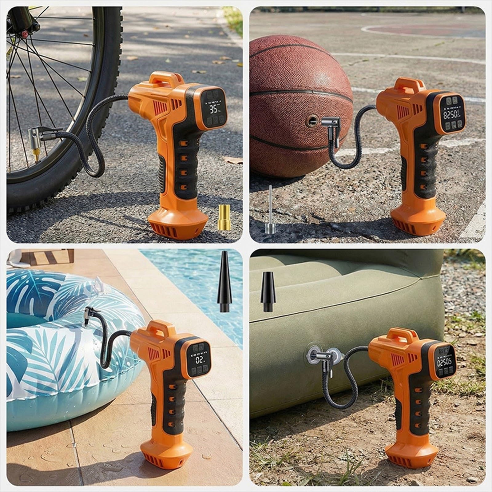 Compresseur Air Compresseur d'air de Voiture Gonfleur Electrique