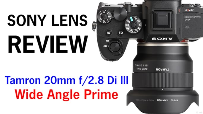 Amazon.com : Tamron 20mm f/2.8 Di III OSD M1:2 Lens for Sony