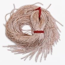 EmbroideryMaterial Metallic French Bullion Embroidery Wire, Jewelry for Jewelry Making, Beading 1MM, 55 Yards, Rose Gold